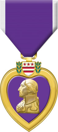 Purple Heart Medal Recipients Eligible